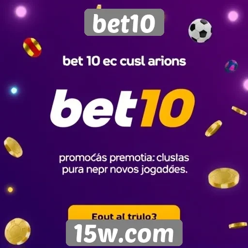 Bet10 oferece promoções exclusivas para novos jogadores