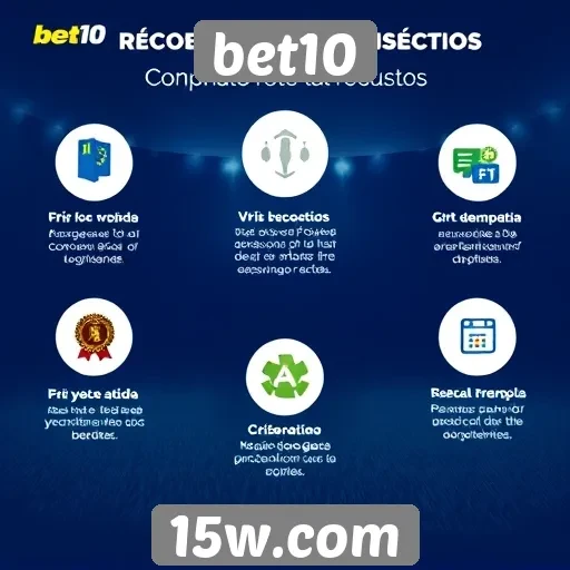 Avaliação de recursos disponíveis no site bet10