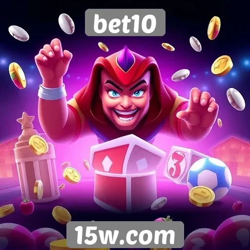 Variedade de jogos disponíveis no bet10